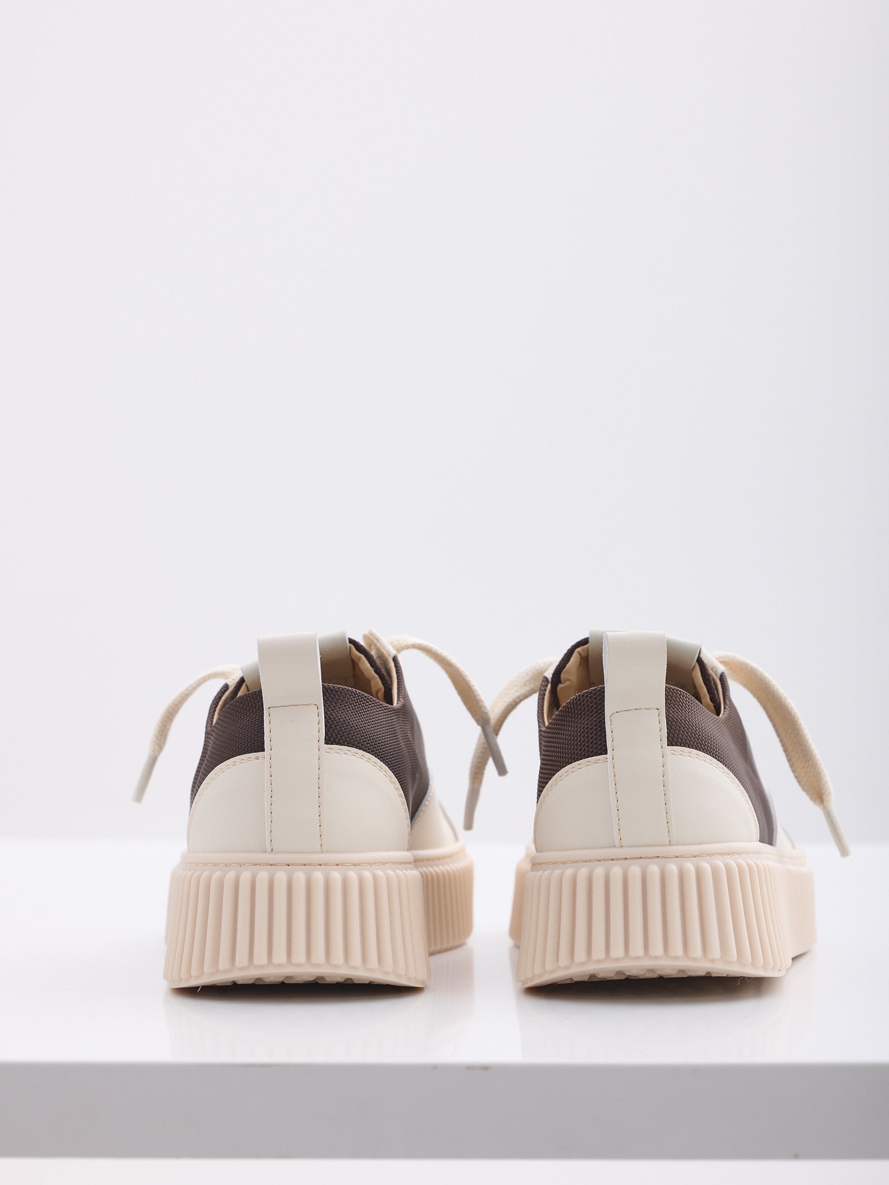 MAISON 9 PARIS Sneakers - Brown Mix/Suede Canvas