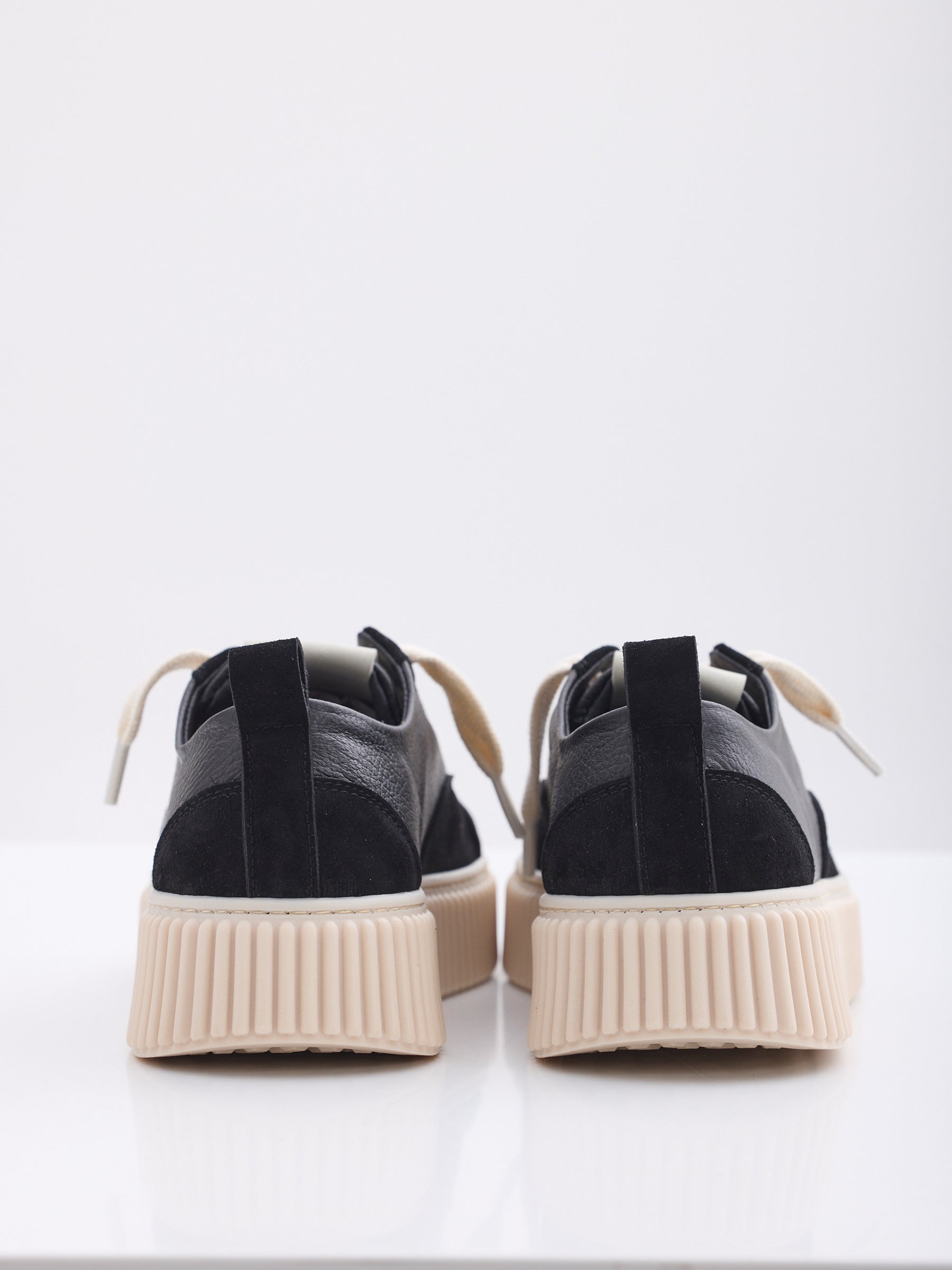 MAISON 9 PARIS Sneakers - Black Mix/Suede Leather