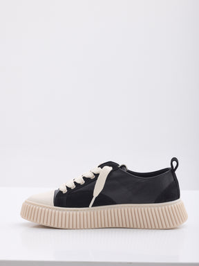 MAISON 9 PARIS Sneakers - Black Mix/Suede Leather