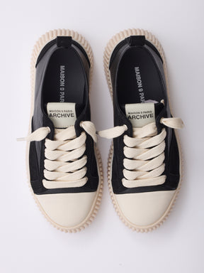 MAISON 9 PARIS Sneakers - Black Mix/Suede Leather