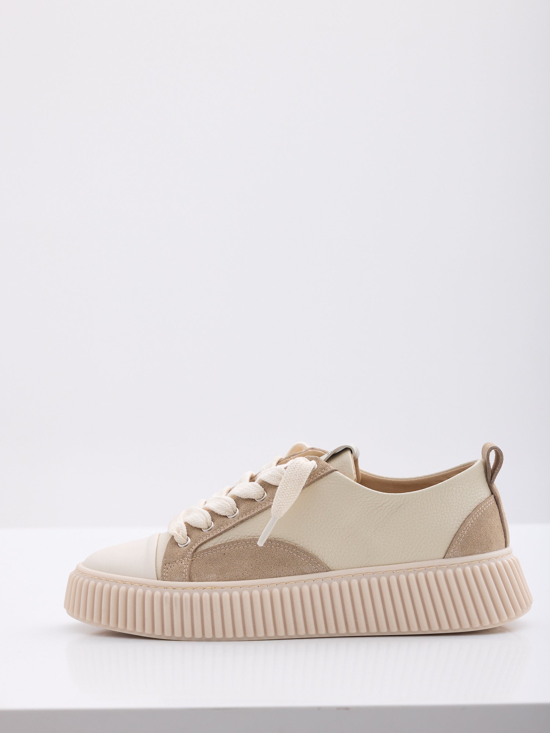 MAISON 9 PARIS Sneakers - Cream Mix/Suede Leather