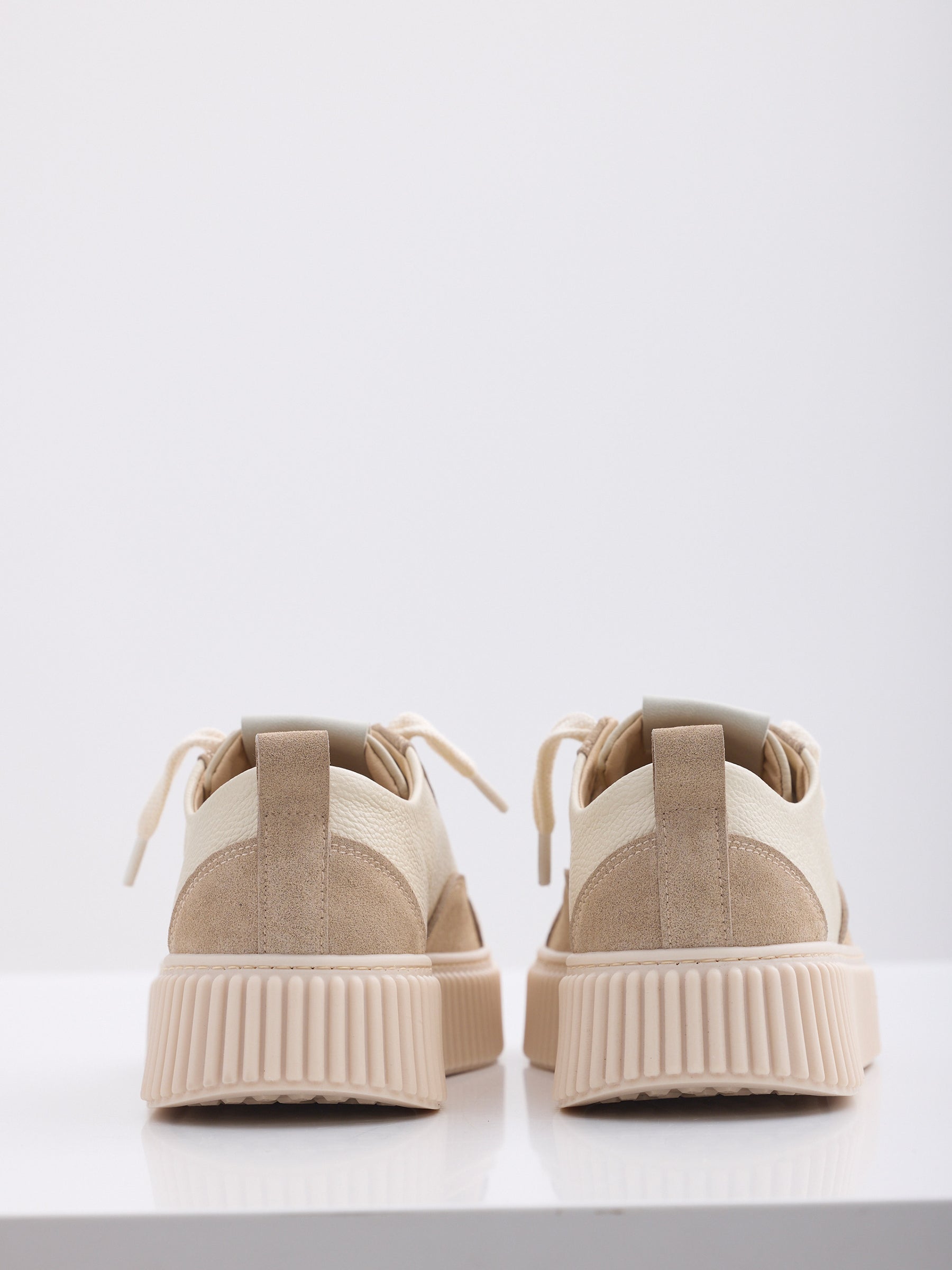MAISON 9 PARIS Sneakers - Cream Mix/Suede Leather