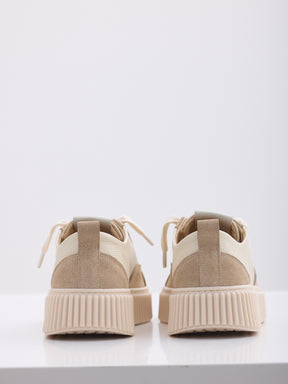 MAISON 9 PARIS Sneakers - Cream Mix/Suede Leather