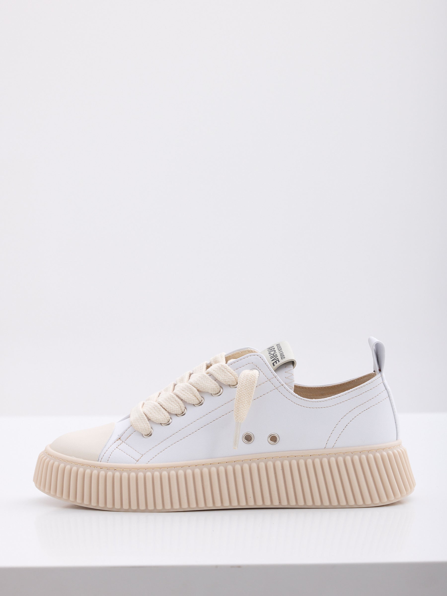 MAISON 9 PARIS Sneakers - White Leather