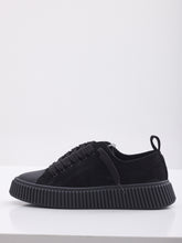 MAISON 9 PARIS Sneakers - Black/Black Suede Leather