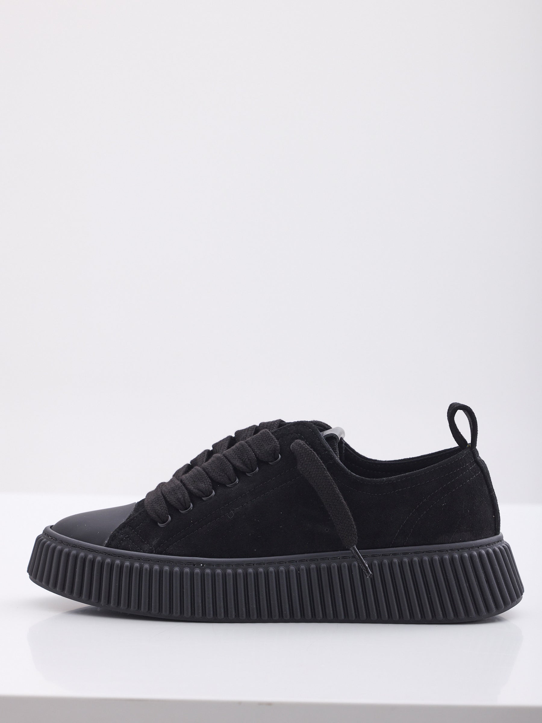 MAISON 9 PARIS Sneakers - Black/Black Suede Leather