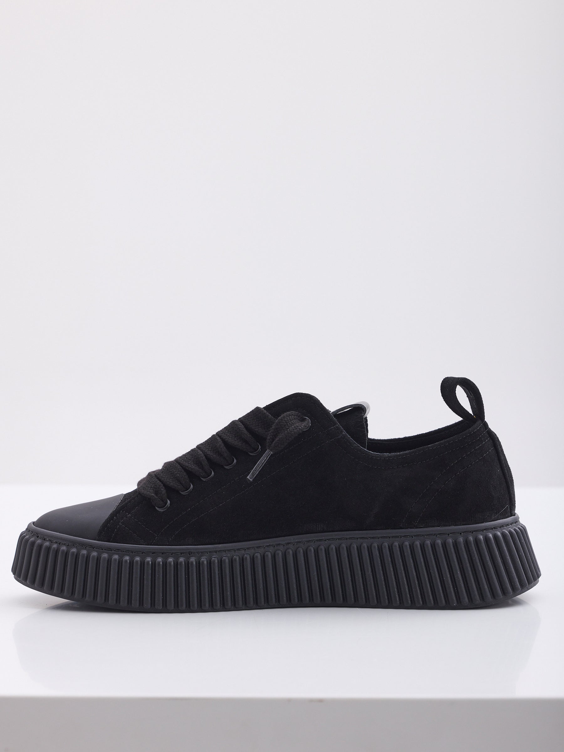 MAISON 9 PARIS Sneakers - Black/Black Suede Leather