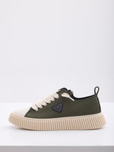 MAISON 9 PARIS Sneakers - Green Leather Plate