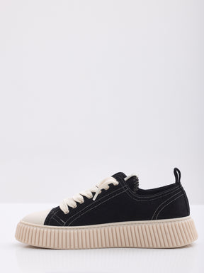 MAISON 9 PARIS Sneakers - Black Suede Leather