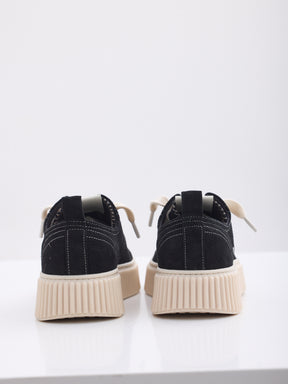 MAISON 9 PARIS Sneakers - Black Suede Leather