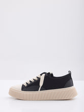 MAISON 9 PARIS Sneakers - Black Mix/Suede Canvas