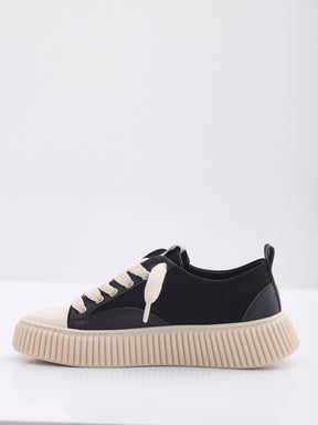 MAISON 9 PARIS Sneakers - Black Mix/Suede Canvas