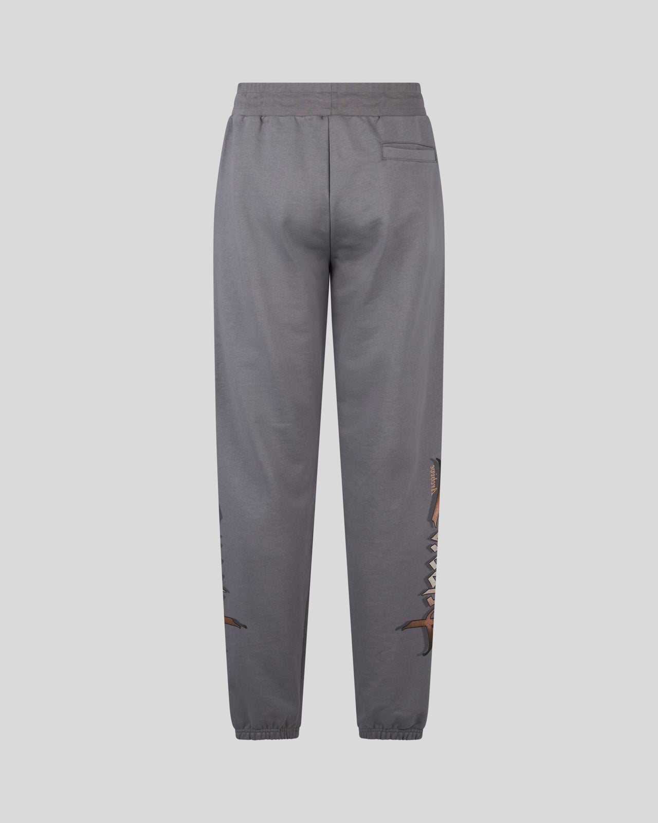 PHOBIA GREY PANT WITH GOTHIC SH PRINT