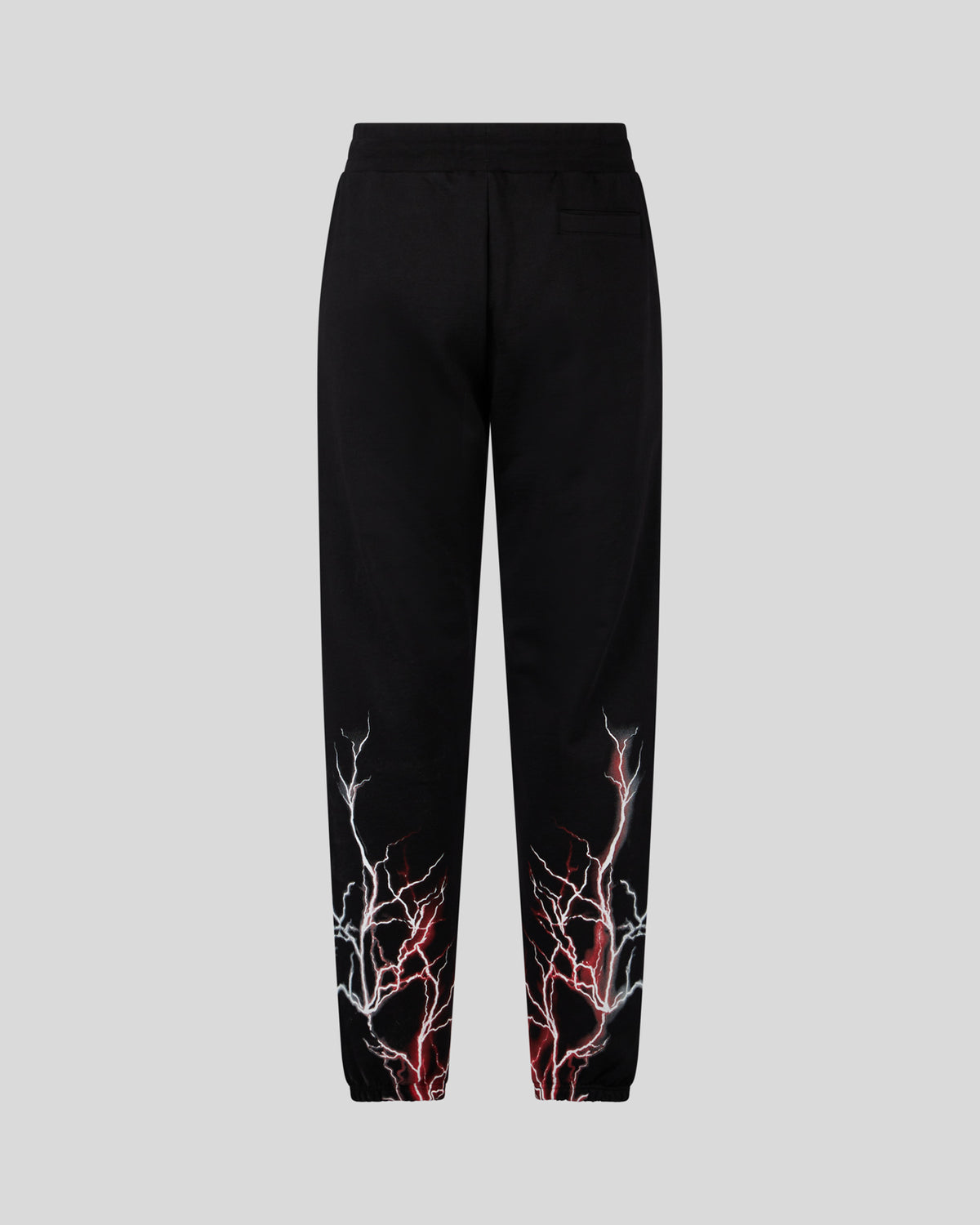 PHOBIA BLACK PANT WITH RED GREY LIGHTNING