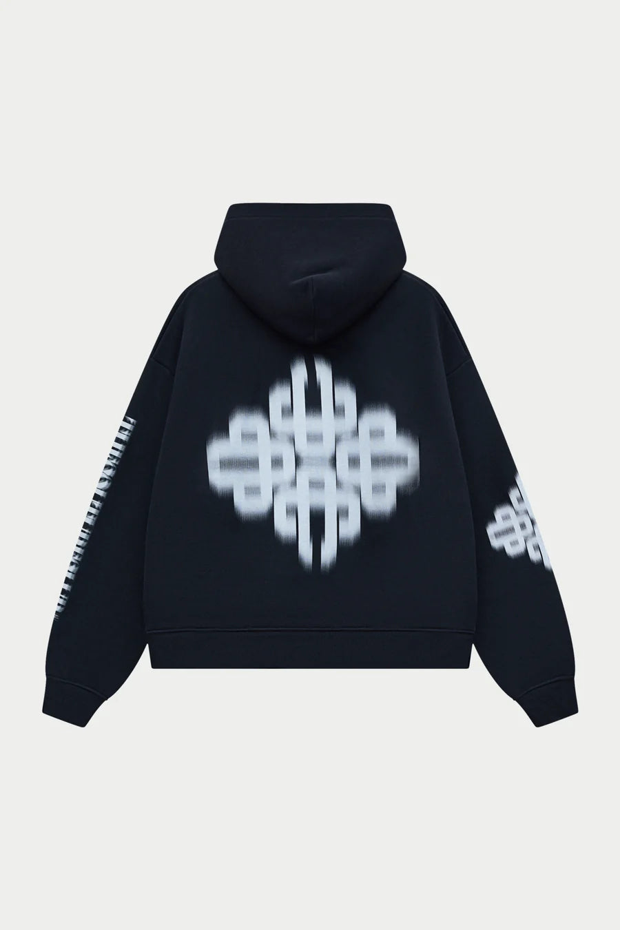 The Couture Club Motion Blurred Zip Through Hoodie