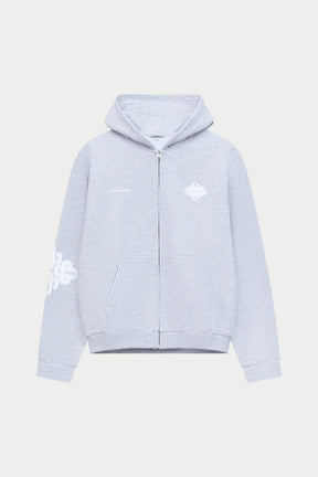 The Couture Club Motion Blurred Zip Through Hoodie