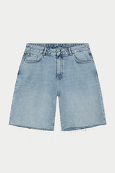 The Couture Club Denim Raw Edge Shorts