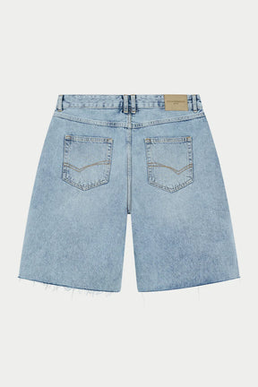 The Couture Club Denim Raw Edge Shorts