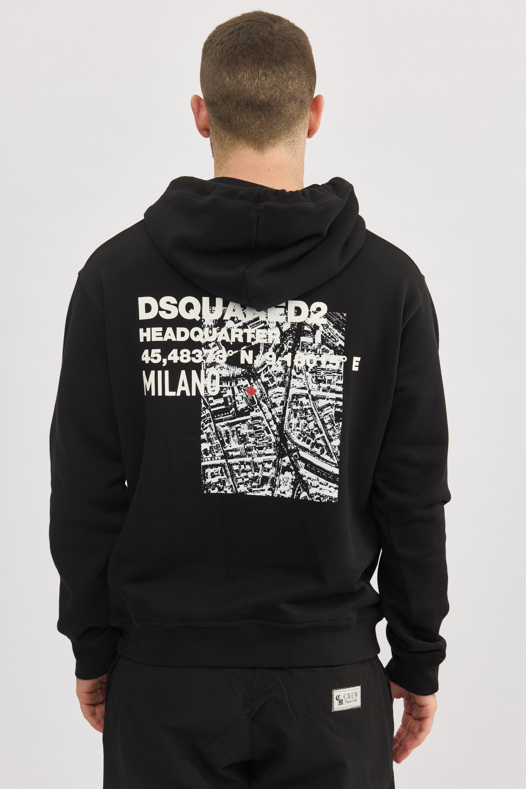 Dsquared2 Milano Map Hoodie