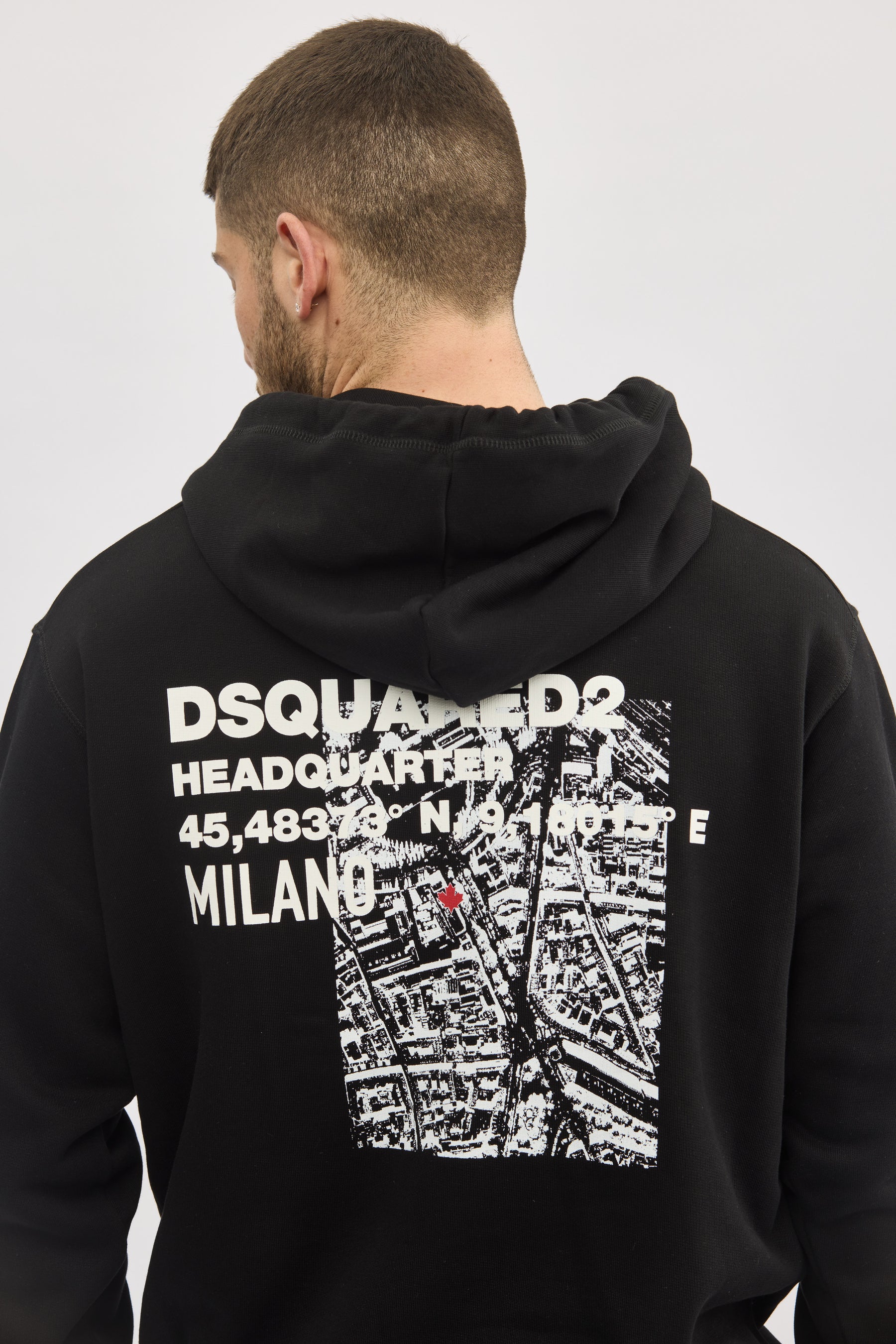 Dsquared2 Milano Map Hoodie