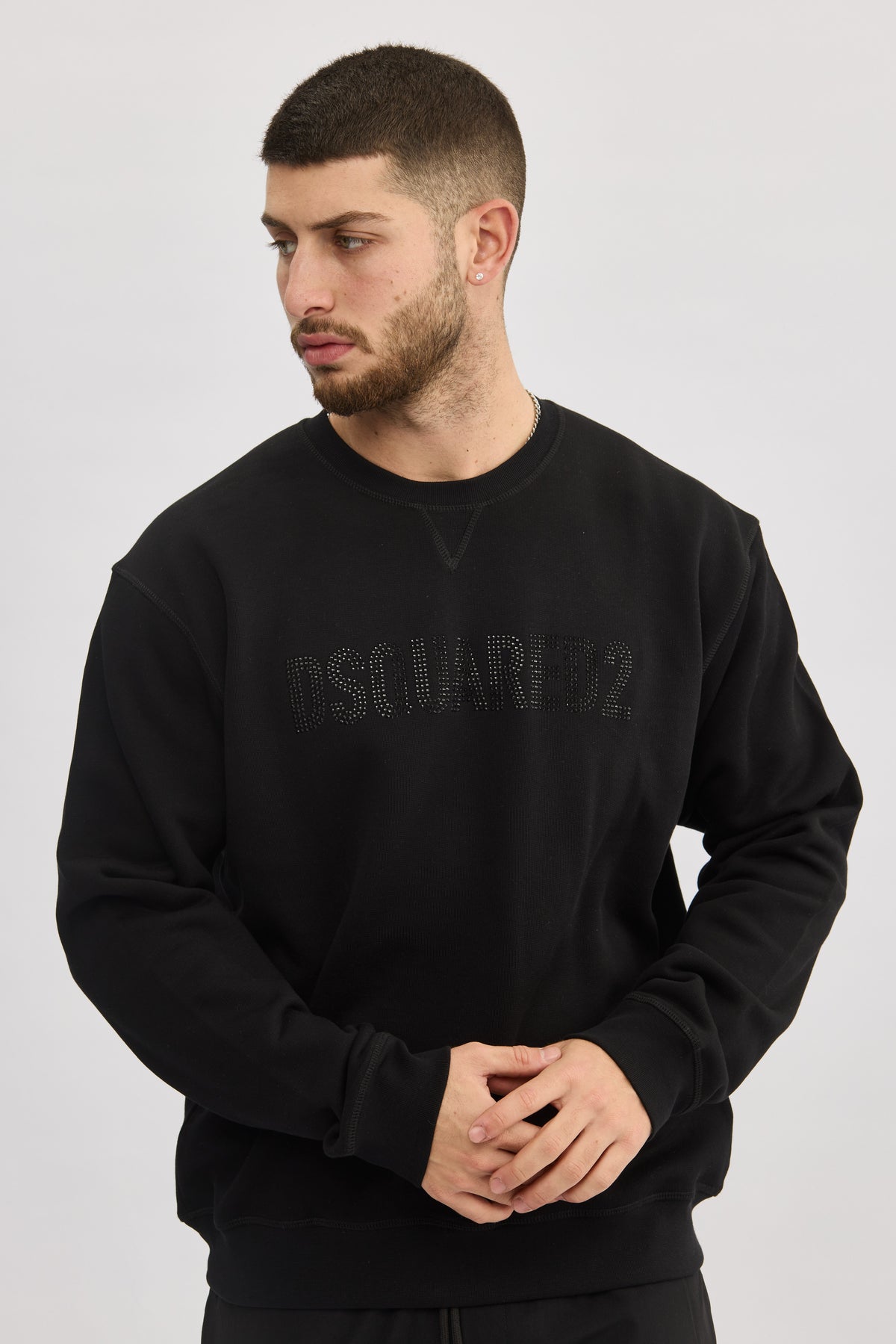 Dsquared2 Crystal Logo Sweatshirt