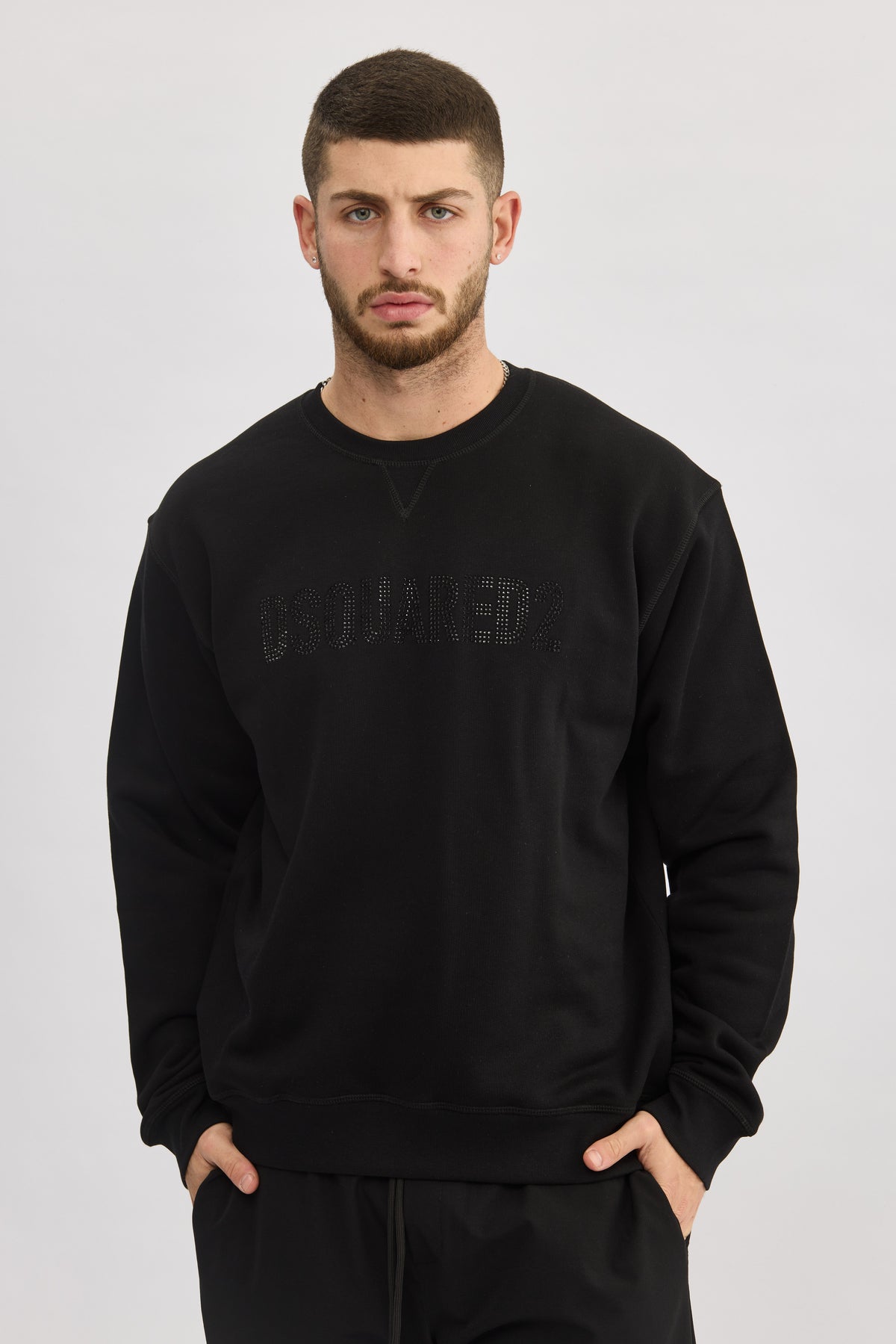 Dsquared2 Crystal Logo Sweatshirt