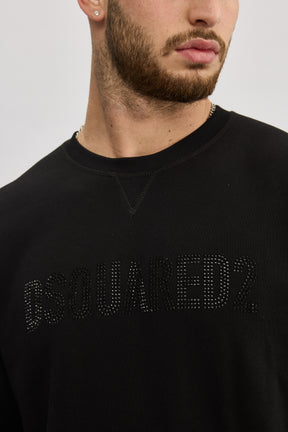 Dsquared2 Crystal Logo Sweatshirt