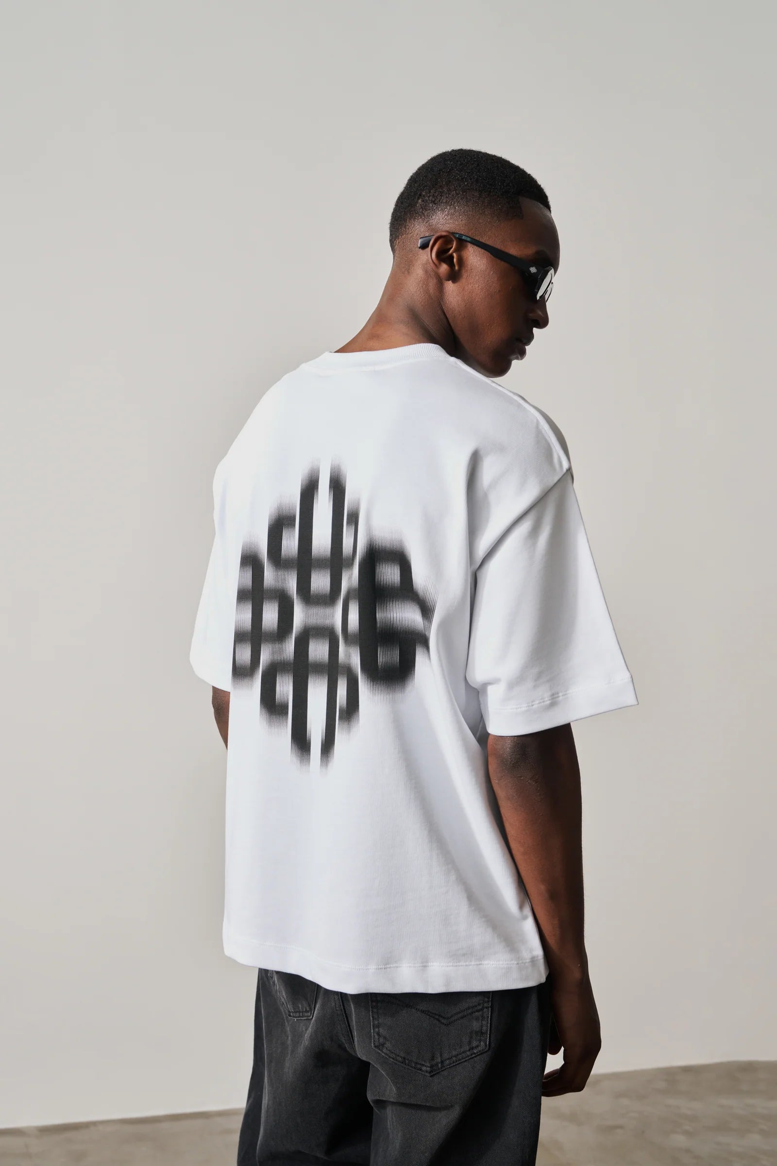 The Couture Club Motion Blurred Emblem T-Shirt
