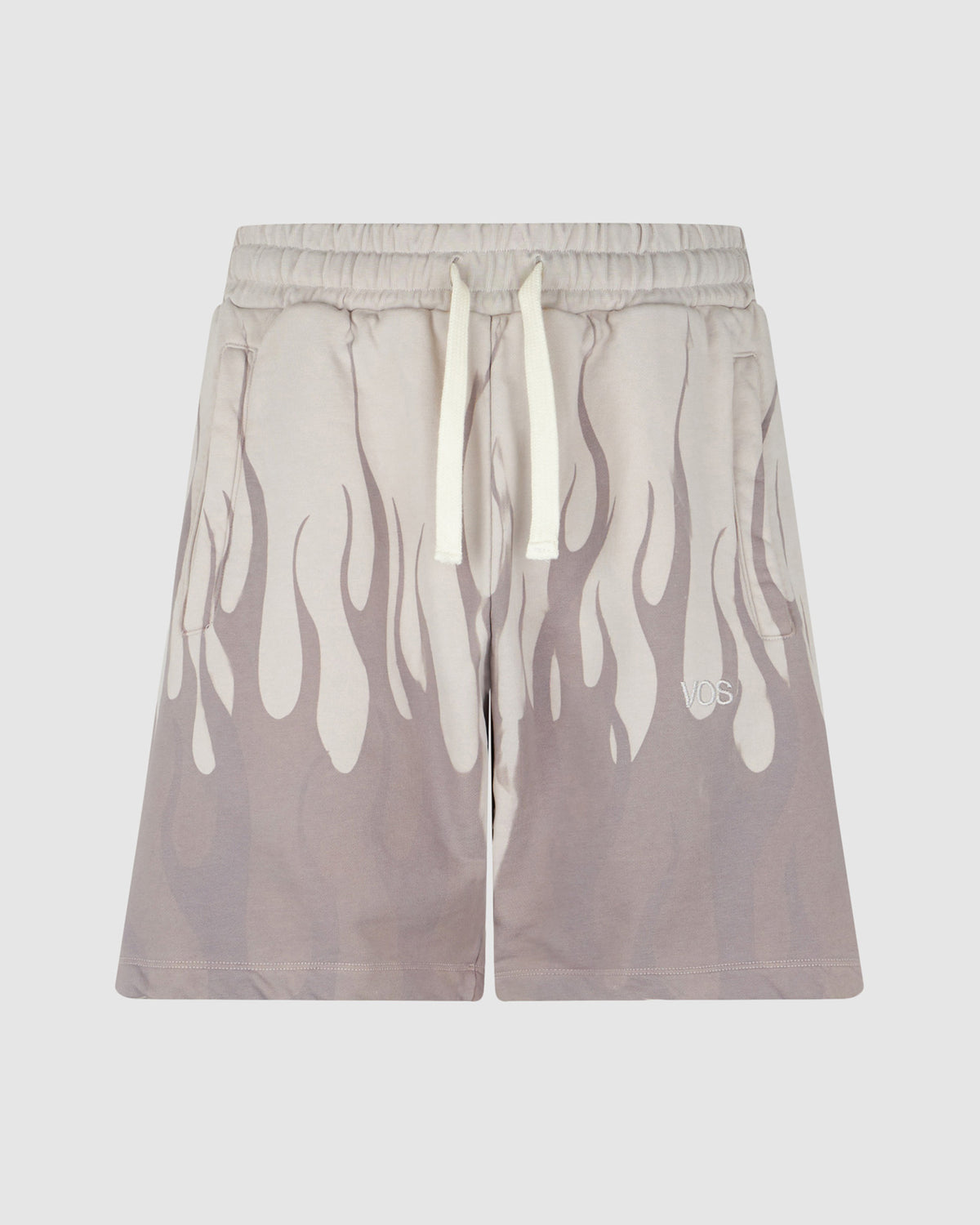 VISION OF SUPER LUNAR SHORTS WITH DOUBLE FLAMES