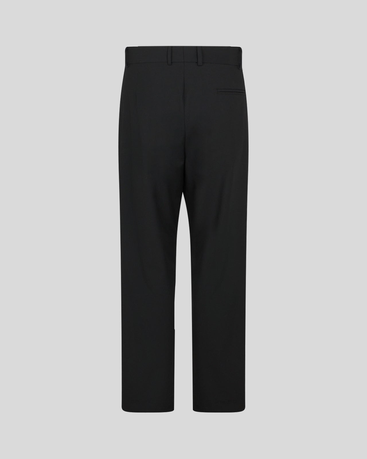 VISION OF SUPER BLACK TROUSERS WITH WHITE LOGO