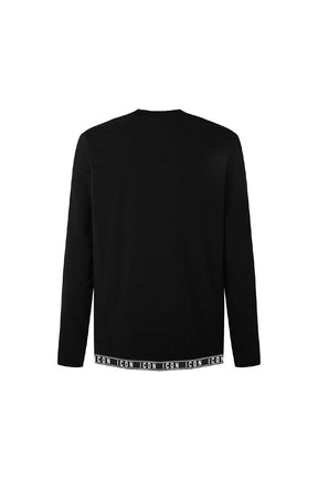 ICON Premium Long Sleeve T-Shirt Logo Slim Fit