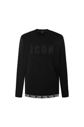 ICON Premium Long Sleeve T-Shirt Logo Slim Fit