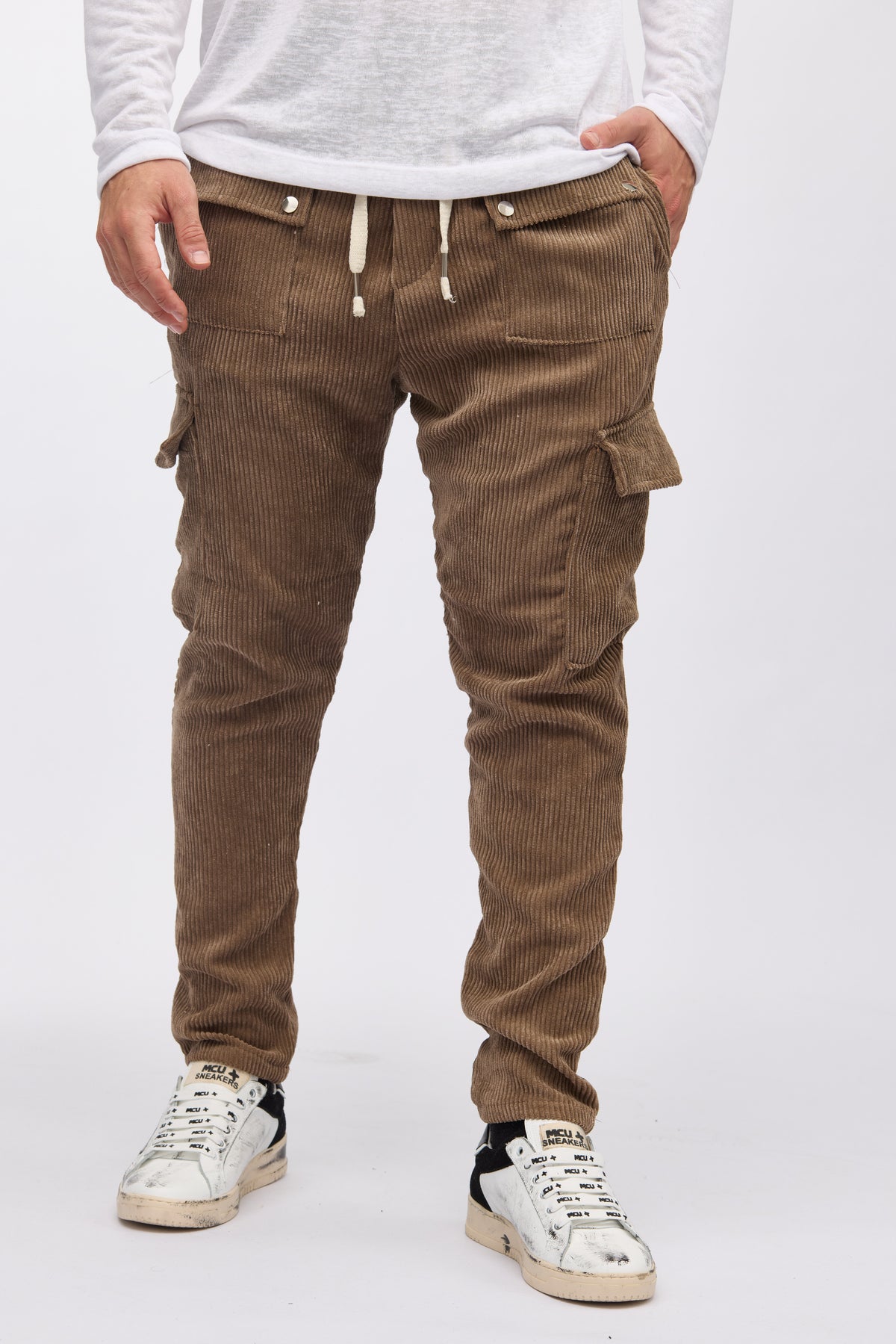 Crew Milano Corduroy Cargo Pants