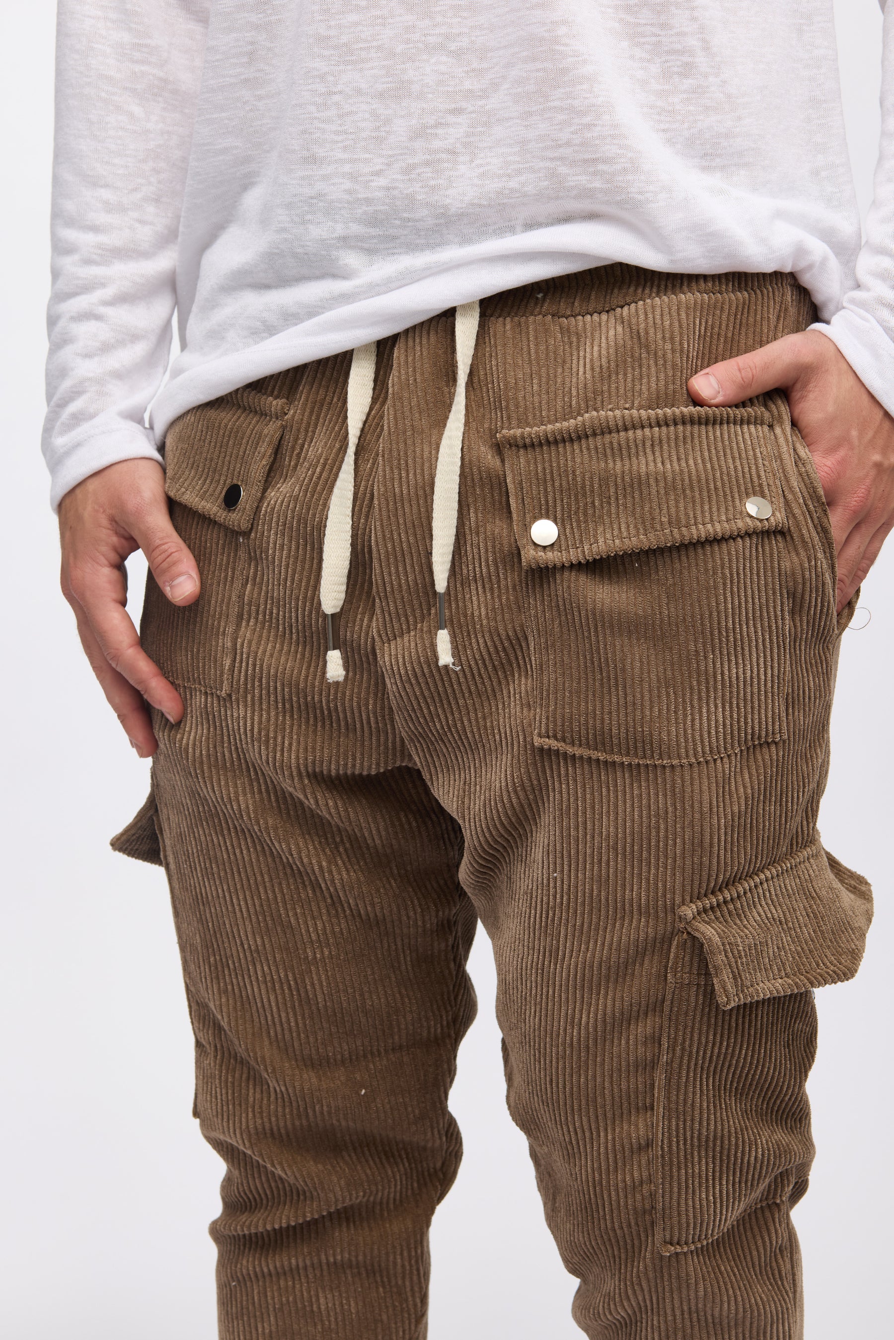 Crew Milano Corduroy Cargo Pants