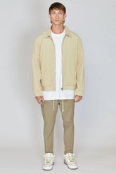 AINKER OFF-WHITE COURDAROY JACKET