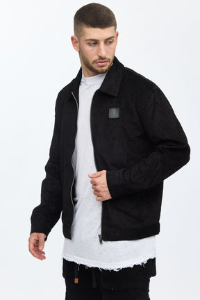 AINKER BLACK COURDAROY JACKET