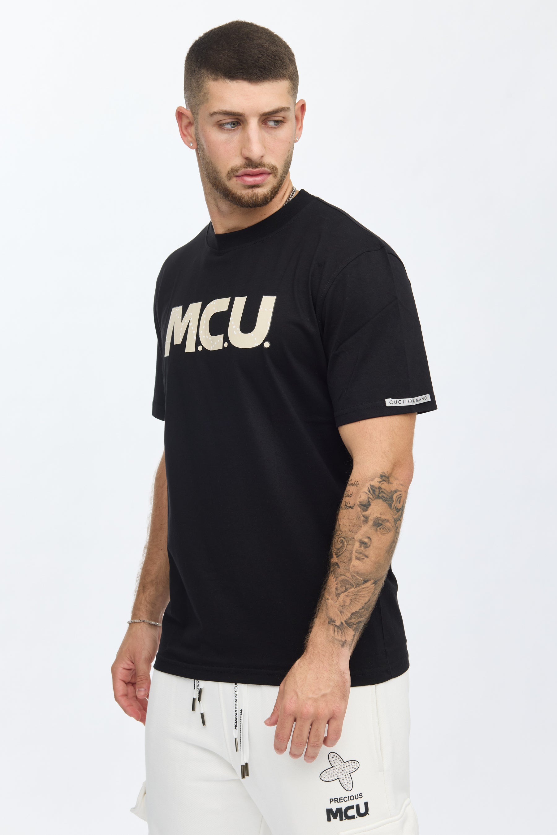 M.C.U Marco Cassese Union T-SHIRT MCU BLACK 002