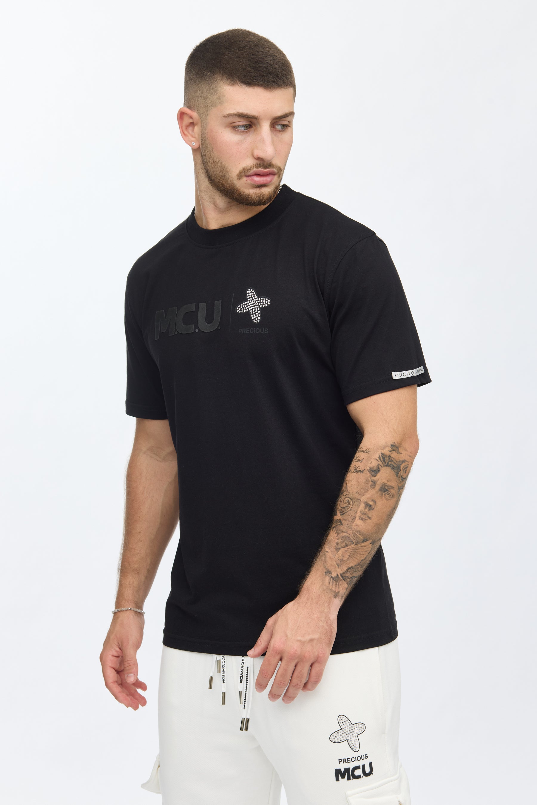 M.C.U Marco Cassese Union T-SHIRT MCU BLACK