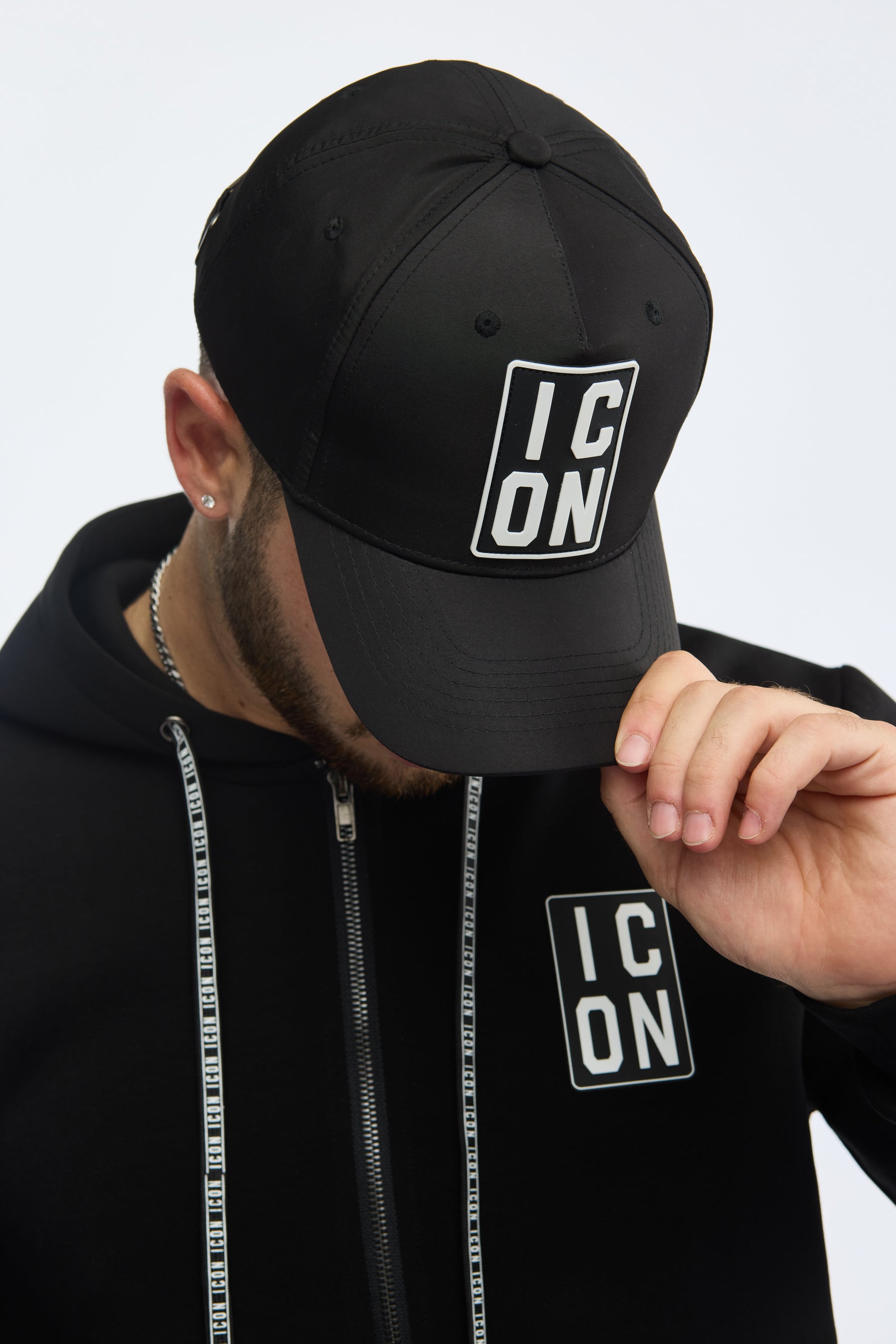 ICON Premium Baseball Cap PMCA1001-FW BLACK