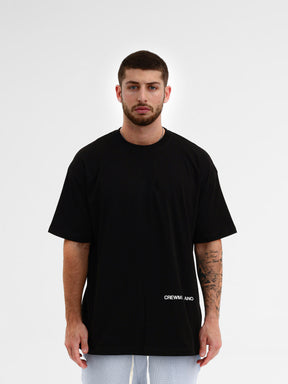 CREW Milano Oversize T-Shirt Logo Print