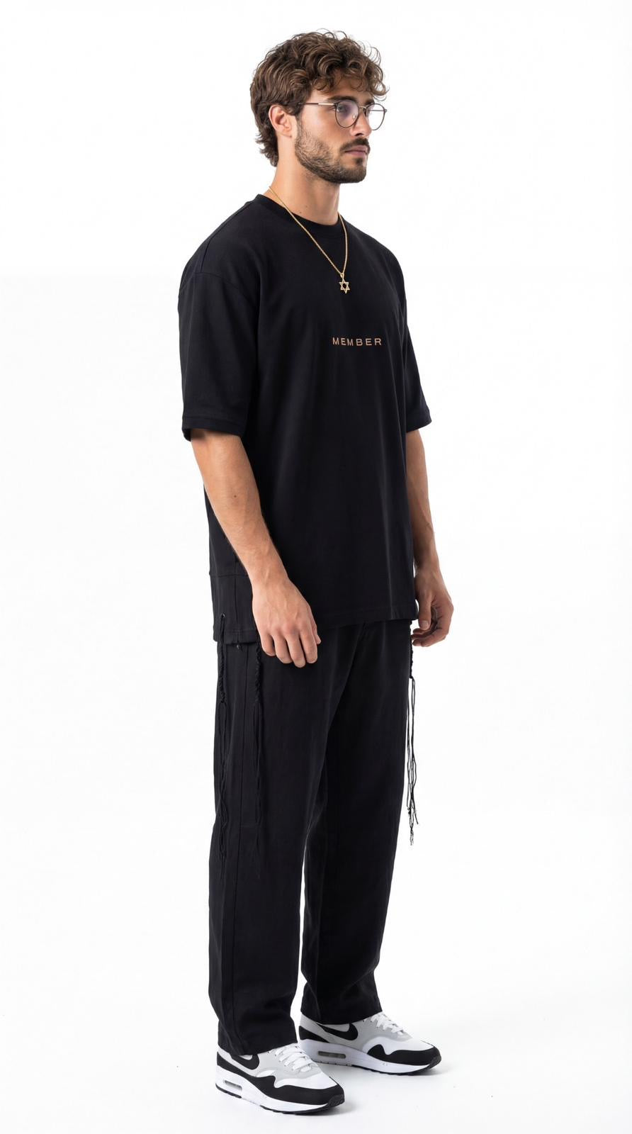613 - Oversized T-Shirt with Tzitzit
