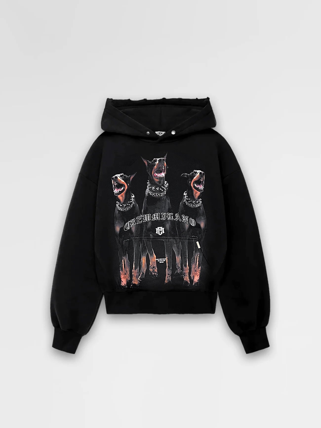 CREW MILANO Relax Logo Hoodie