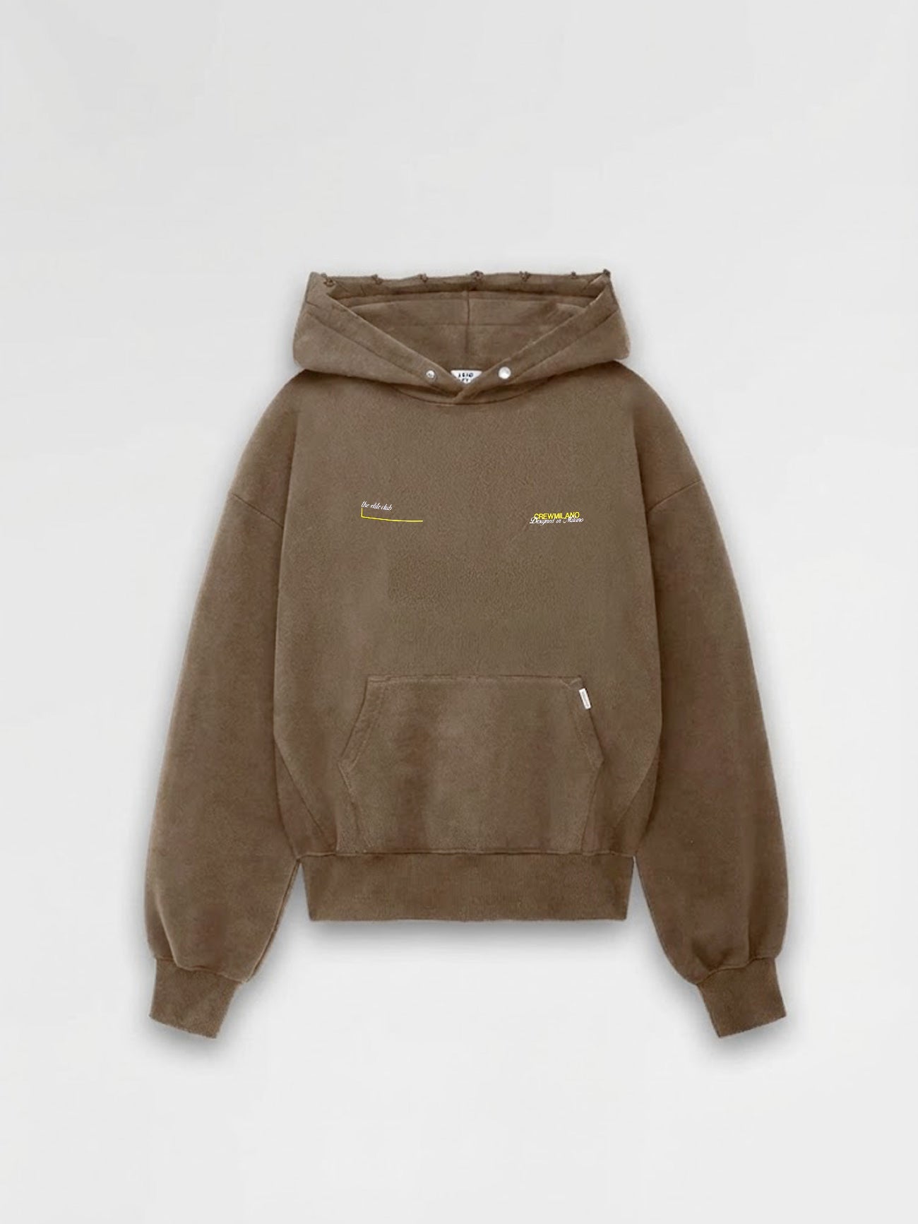 CREW MILANO Relax Logo Hoodie