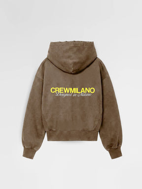 CREW MILANO Relax Logo Hoodie