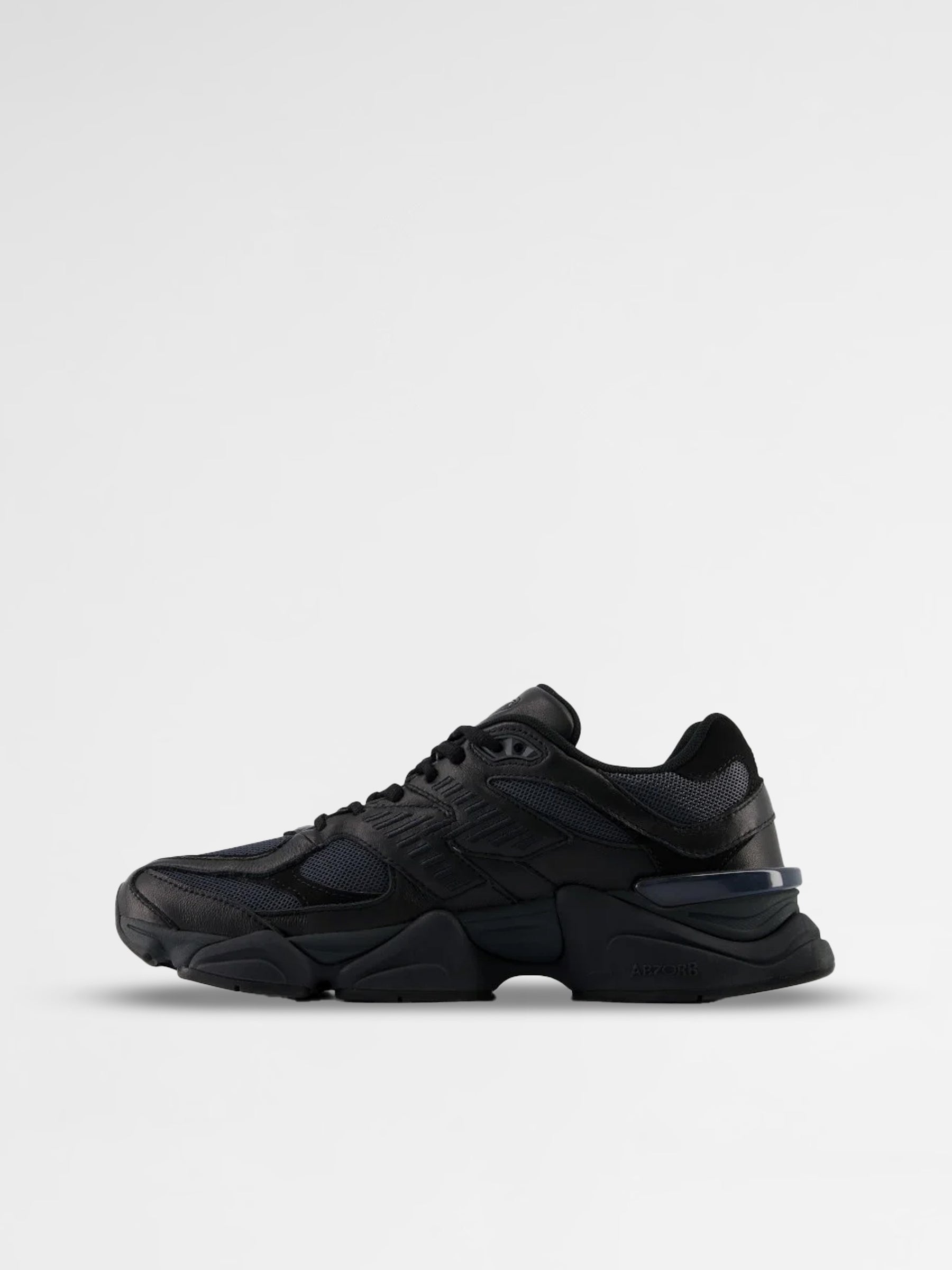 New Balance Black Leather