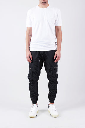 CREW Duo Premium Pockets Cargo Pants Black