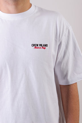 CREW Milano MILANO White T-Shirt