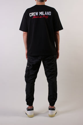 CREW Milano MILANO Black T-Shirt