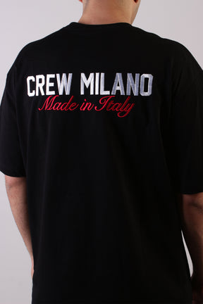 CREW Milano MILANO Black T-Shirt