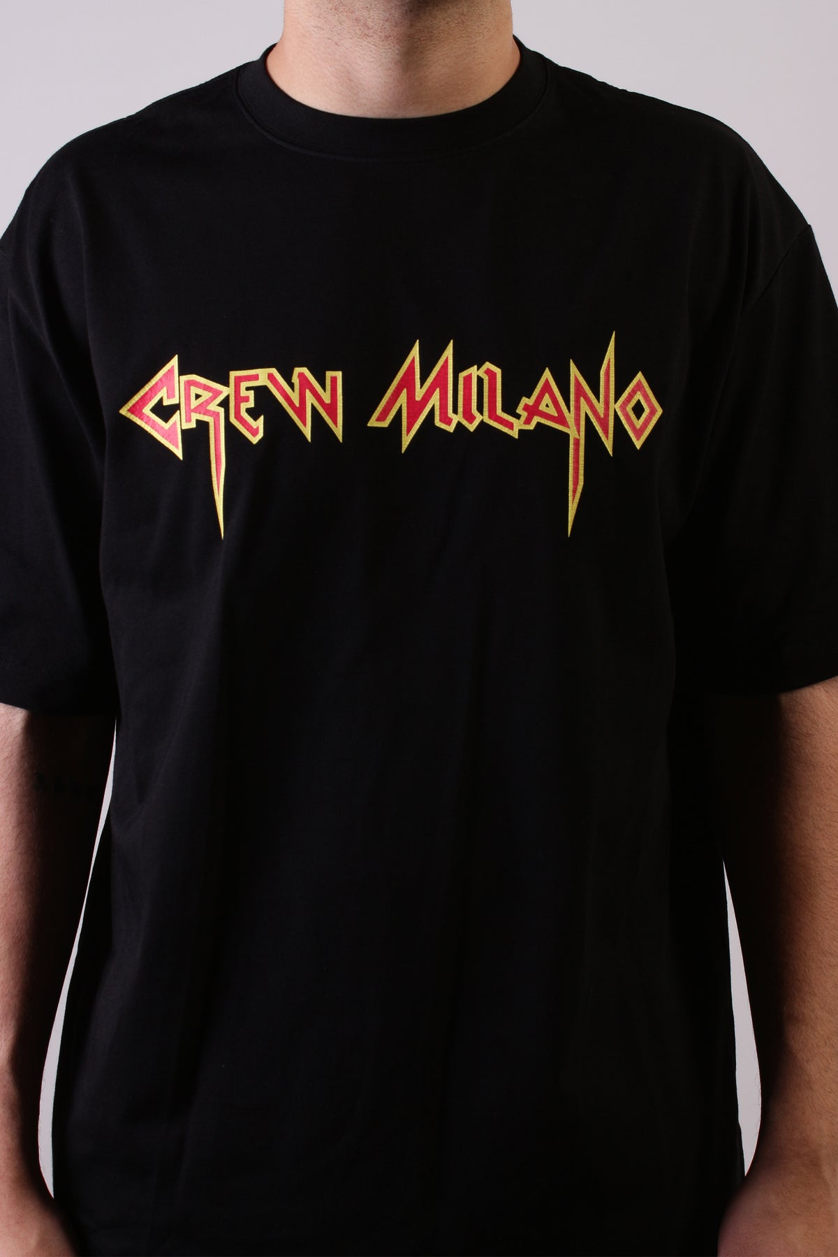 CREW Milano PARIS Black T-Shirt